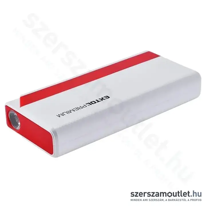 EXTOL Multifunkciós autós indító és power bank 9000mAh