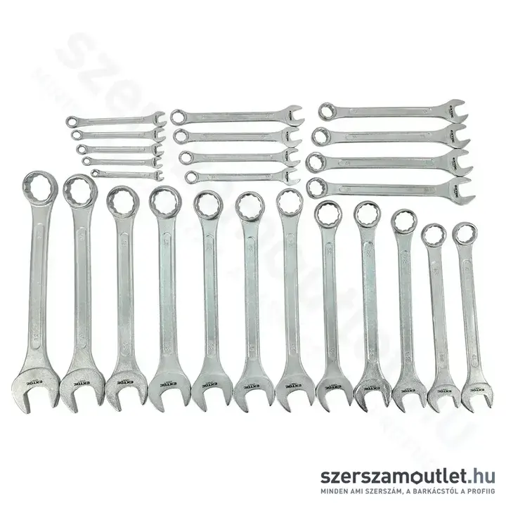EXTOL Csillag-villáskulcs készlet 25 részes (6-32mm)