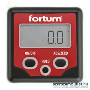 FORTUM Digitális szögmérő (0°-360°)