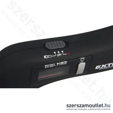 EXTOL Nyomásmérő digitális + 5 az 1-ben autós funkció