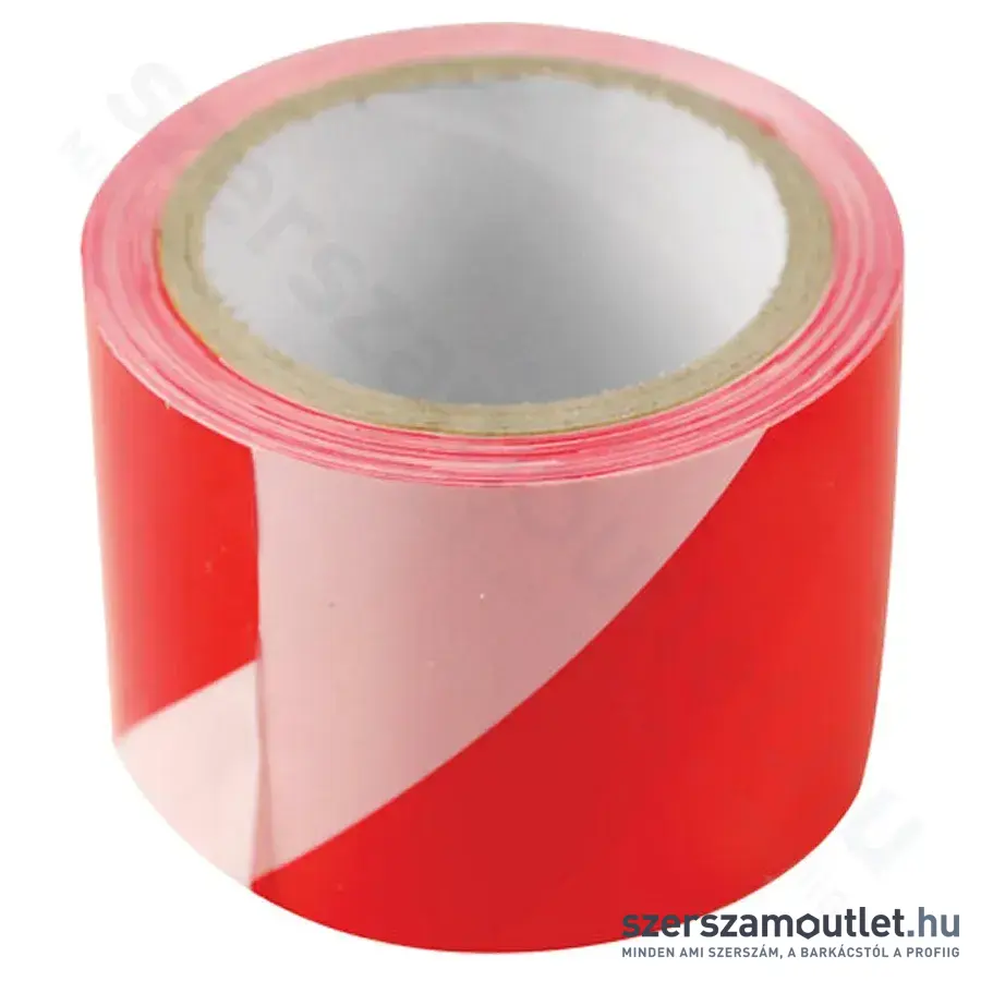 EXTOL Jelölő szalag, piros-fehér 75mmx250m