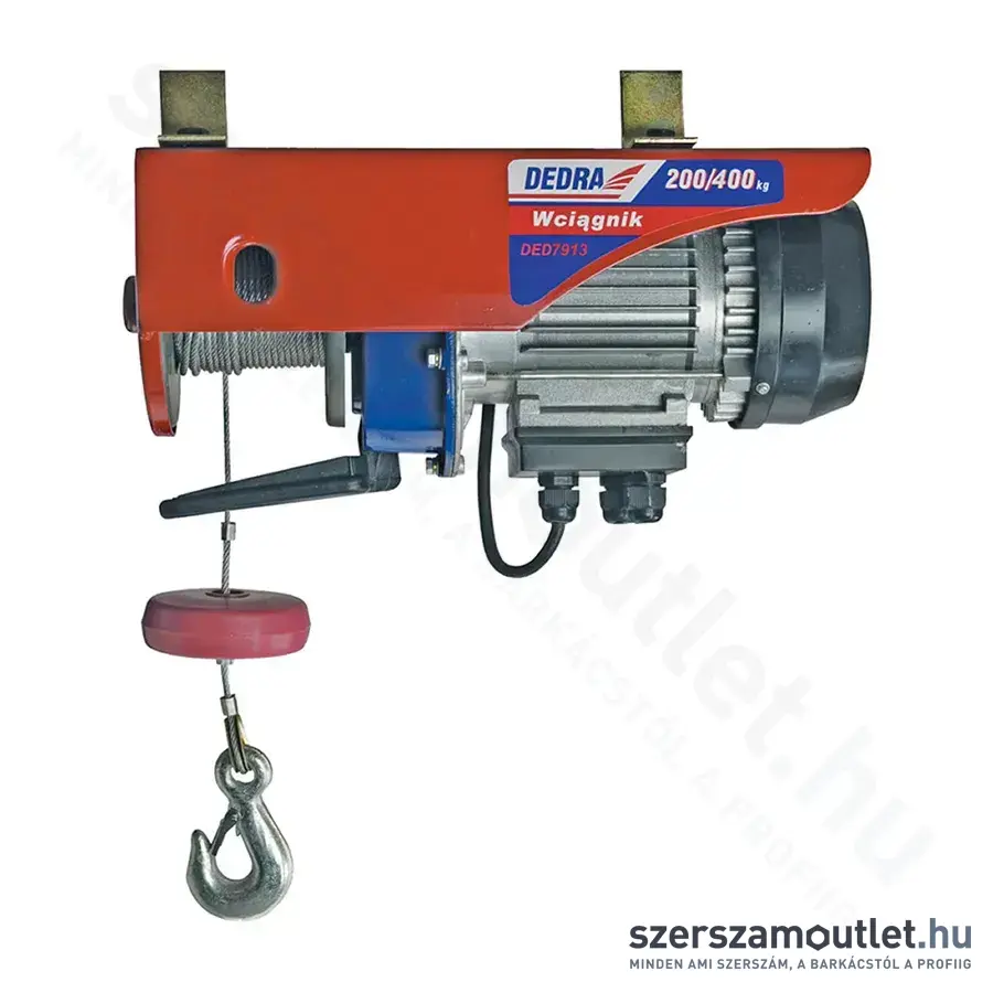 DEDRA Elektromos csörlő (200/400kg) (DED7913)