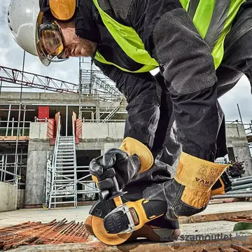 DEWALT DCG405N-XJ Akkus szénkefe mentes sarokcsiszoló (18V/125mm) (Akku és töltő nélkül!)