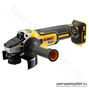 DEWALT DCG405N-XJ Akkus szénkefe mentes sarokcsiszoló (18V/125mm) (Akku és töltő nélkül!)