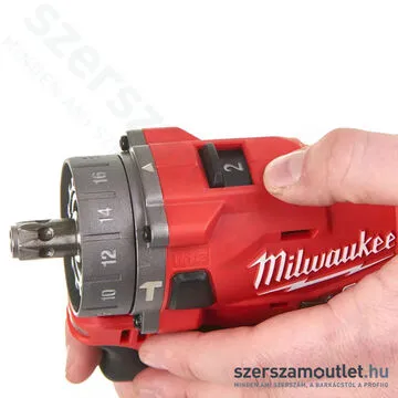 MILWAUKEE M12 FPDX-0 Akkus ütvefúró-csavarozó levehető tokmányú (12V) (Akku és töltő nélkül!)