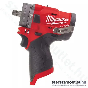 MILWAUKEE M12 FPDX-0 Akkus ütvefúró-csavarozó levehető tokmányú (12V) (Akku és töltő nélkül!)