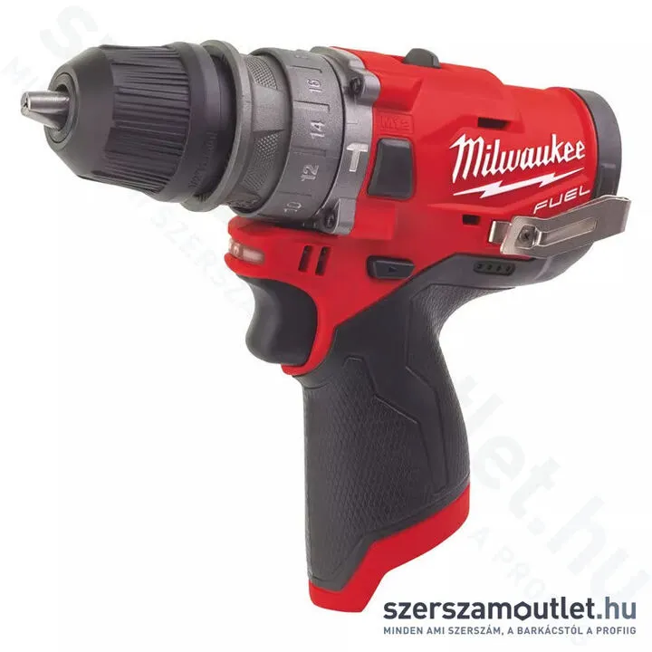 MILWAUKEE M12 FPDX-0 Akkus ütvefúró-csavarozó levehető tokmányú (12V) (Akku és töltő nélkül!)