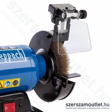 SCHEPPACH SM 150 LB Kettős köszörű kefekoronggal LED (400W/150mm) (5903108901)