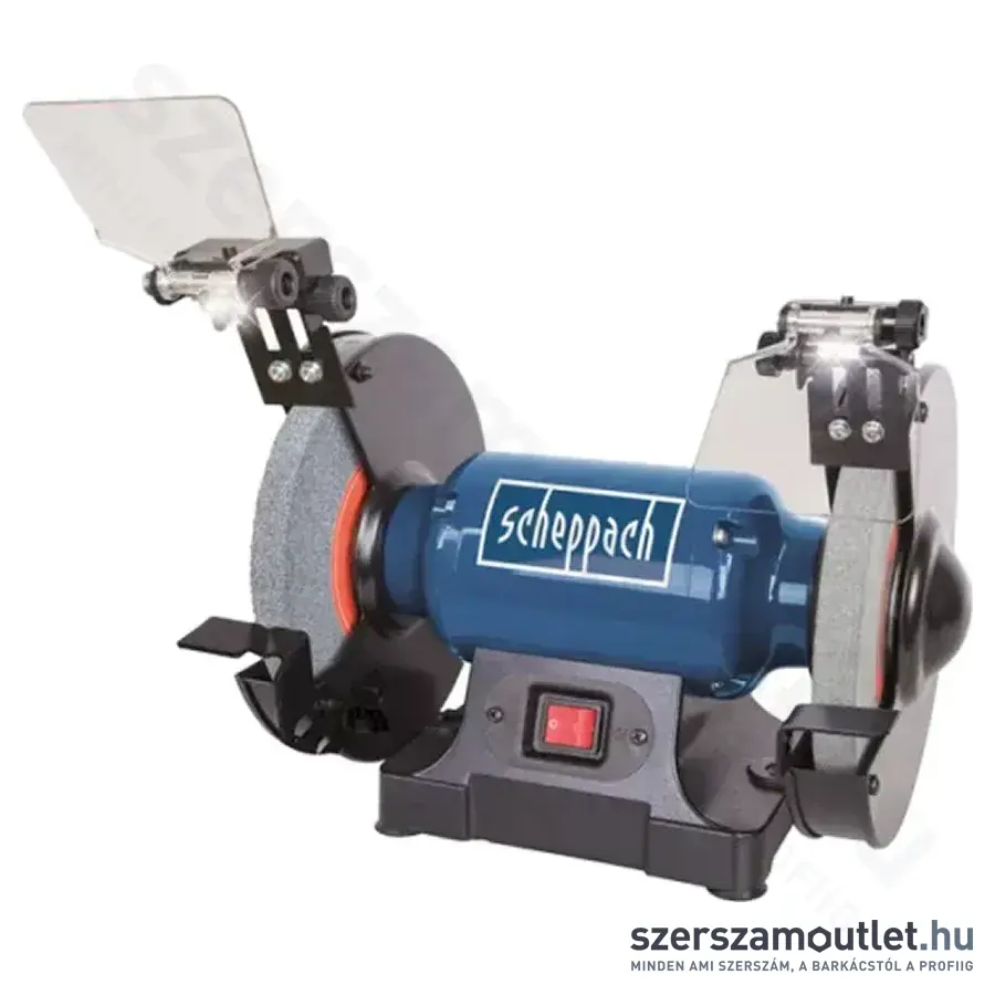 SCHEPPACH SM 200 L Kettős köszörű LED (500W/200mm)