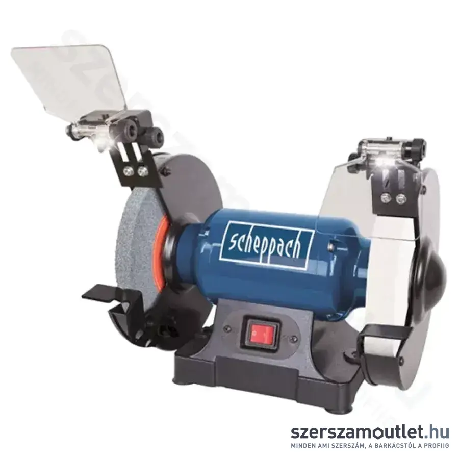 SCHEPPACH SM 200 AL Kettős köszörű LED (500W/200mm)