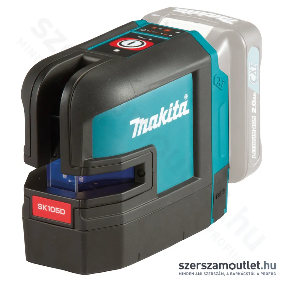 MAKITA SK105DZ Akkus Vörös keresztvonalas lézer CXT Li-ion 12V Max (Akku és töltő nélkül!)