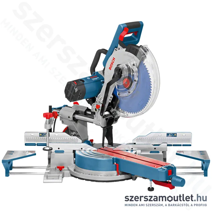 BOSCH GCM 12 SDE Gérvágó, csúszósínes (1800W/305mm) (0601B23100)