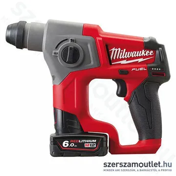 MILWAUKEE M12 CH-602X Akkus fúrókalapács szénkefementes, HD kofferben (2x6,0Ah/12V) (4933451510)