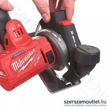 MILWAUKEE M12 FCOT-422X Akkus szuperkompakt vágószerszám 76mm, HD kofferben (1x2,0Ah/1x4,0Ah/12V)