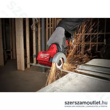 MILWAUKEE M12 FCOT-422X Akkus szuperkompakt vágószerszám 76mm, HD kofferben (1x2,0Ah/1x4,0Ah/12V)