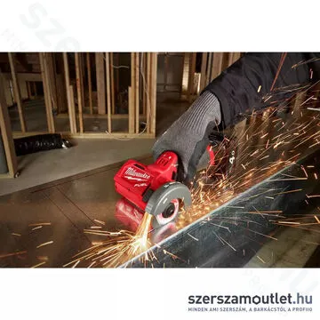 MILWAUKEE M12 FCOT-422X Akkus szuperkompakt vágószerszám 76mm, HD kofferben (1x2,0Ah/1x4,0Ah/12V)