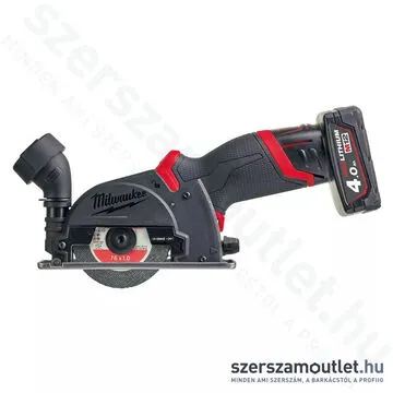 MILWAUKEE M12 FCOT-422X Akkus szuperkompakt vágószerszám 76mm, HD kofferben (1x2,0Ah/1x4,0Ah/12V)