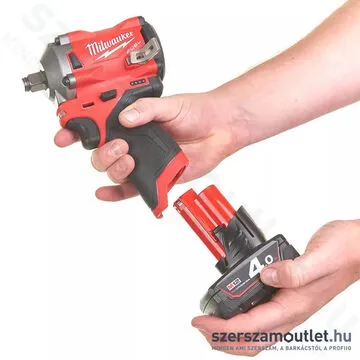MILWAUKEE M12 FIWF12-422X Akkus ütvecsavarozó HD kofferben (1/2