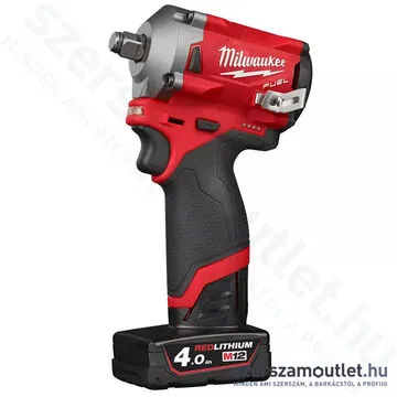 MILWAUKEE M12 FIWF12-422X Akkus ütvecsavarozó HD kofferben (1/2