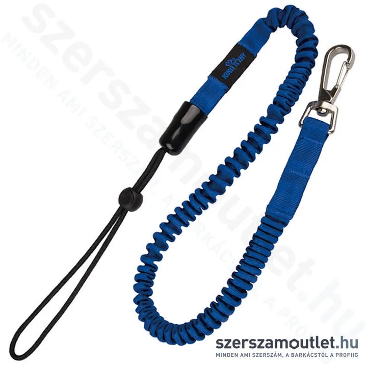 KINGTONY Szerszámtartó-kötél 1-karabiner-1 hurok 800-1300mm (79A22-30)