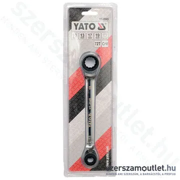 YATO Racsnis csillagkulcs 4 méret (10-13-17-19mm) (YT-4945)