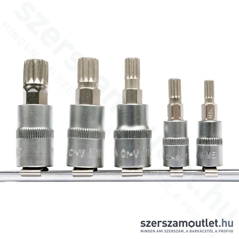 YATO Torx-dugókulcs készlet 5 részes 1/4