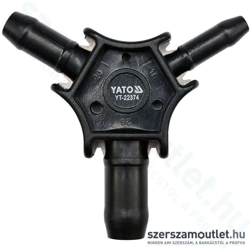 YATO Csőkalibráló sorjázóval 16-20-26mm (YT-22374)