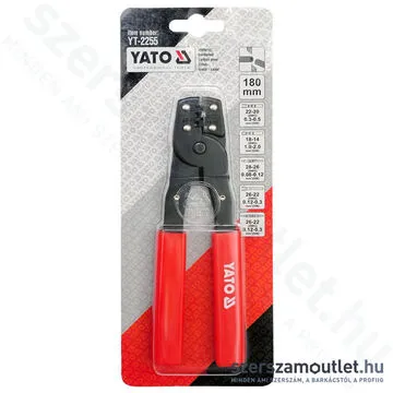 YATO Krimpelő fogó 0,08-2mm (YT-2255)