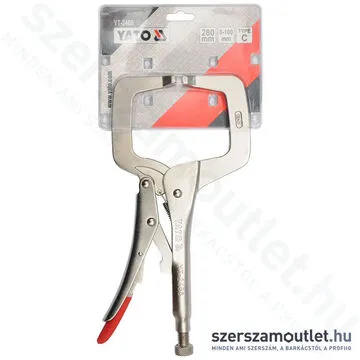 YATO Szorítófogó C alakú fix pofa 280mm (YT-2468)