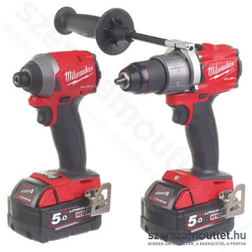 MILWAUKEE M18 FPP2A2-502X FUEL Akkus szénkefementes erőcsomag (2x5,0Ah/18V) (4933464268)