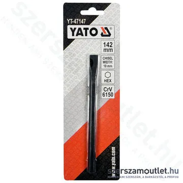 YATO Hidegvágó lapos 10x142mm (YT-47147)