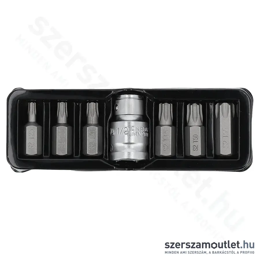 YATO Torx bit készlet 7 részes 1/2