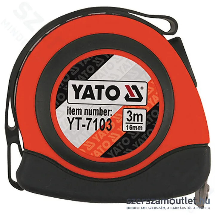 YATO Mérőszalag, mágneses 3m/16mm (YT-7103)