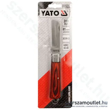 YATO Összecsukható zsebkés 85mm (YT-7600)