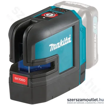 MAKITA SK106DZ Akkus Vörös Pont és keresztvonalas lézer CXT Li-ion 12V Max (Akku és töltő nélkül!)