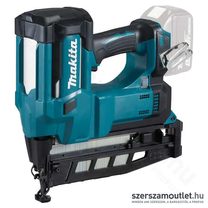 MAKITA DBN600Z Akkus szegbelövő géptest (18V) (Akku és töltő nélkül!)