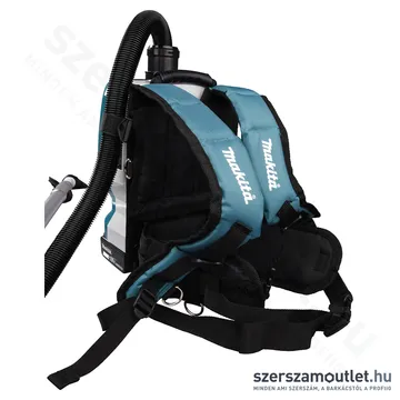 MAKITA DVC261ZX4 Akkus háti porszívó (2x18V) (Akku és töltő nélkül!)