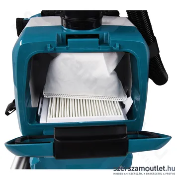 MAKITA DVC261ZX4 Akkus háti porszívó (2x18V) (Akku és töltő nélkül!)