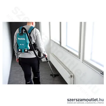 MAKITA DVC261ZX4 Akkus háti porszívó (2x18V) (Akku és töltő nélkül!)