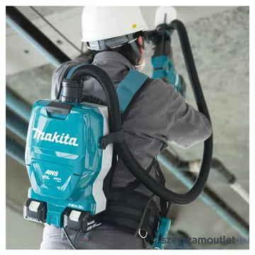 MAKITA DVC265ZXU Akkus háti porszívó (2x18V) (Akku és töltő nélkül!)