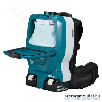 MAKITA DVC265ZXU Akkus háti porszívó (2x18V) (Akku és töltő nélkül!)