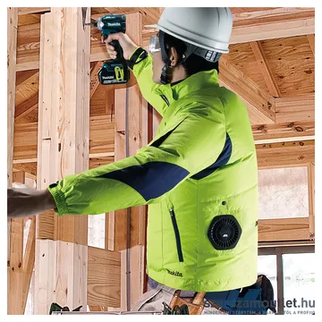 MAKITA DFJ212ZM / DFJ212ZL / DFJ212ZXL / DFJ212Z2XL / DFJ212Z3XL Akkus hűthető kabát