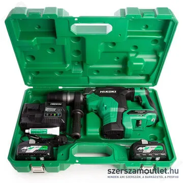 HIKOKI DH36DMA Akkus fúró-vésőkalapács SDS-MAX, KOFFERBEN (2x4,0Ah/36V) MULTI VOLT(36V)