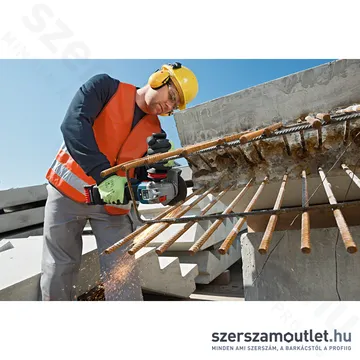 BOSCH GWS 18V-10 SC Akkus sarokcsiszoló szénkefementes, L-Boxxban (18V/150mm) (Akku és töltő nélkül!