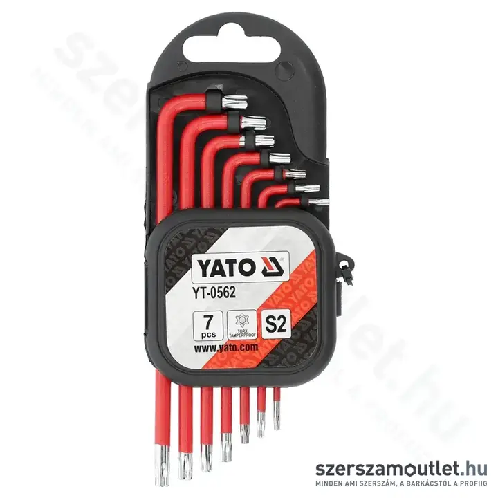 YATO Torxkulcs készlet T9-T30 7db-os (YT-0562)