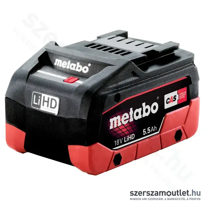 METABO LiHD akkuegység (18V/5,5Ah) (eredeti) (625368000)
