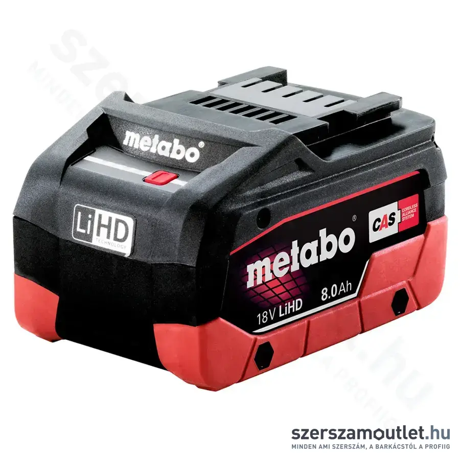 METABO LiHD akkuegység (18V/8,0Ah) (eredeti) (625369000)