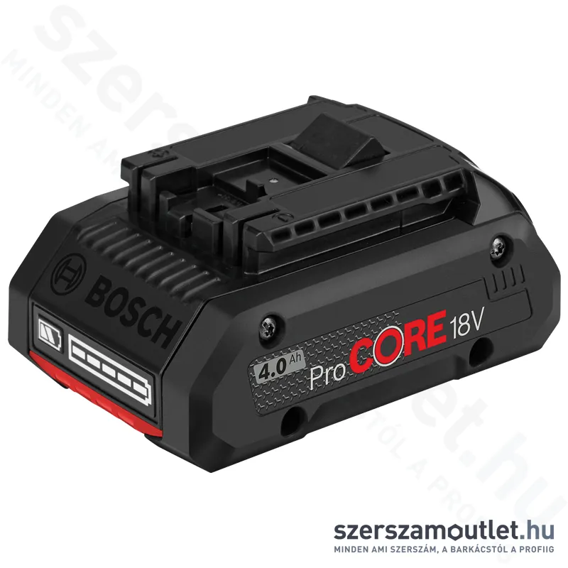 BOSCH PROCORE 18V 4.0AH Li-ion akkumulátor 4,0Ah/18V (1600A016GB)(BULK)