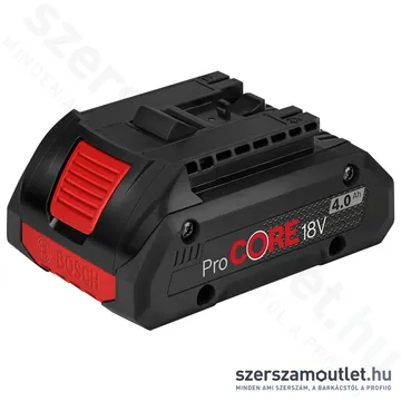 BOSCH PROCORE 18V 4.0AH Li-ion akkumulátor 4,0Ah/18V (1600A016GB)(BULK)