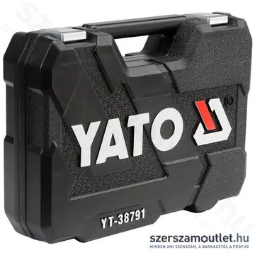 YATO Dugókulcs készlet racsnis hajtókarral, 108 részes, 1/2